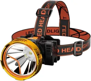 Headlight Strong Light Charging Night Fishing Head-Mounted Outdoor Lighting Induction Flashlight LED Miner's Lamp