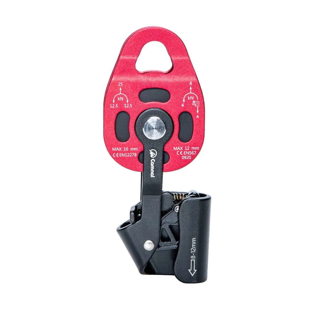 Heavy-Duty Climbing Pulley – Professional Ascender for Rock Climbing, Rescue & High-Altitude Transport