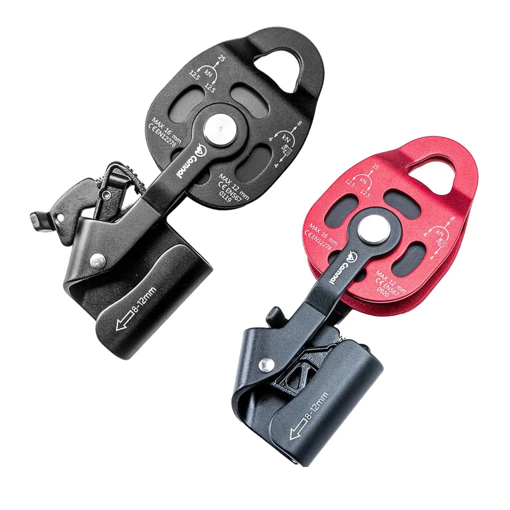 Heavy-Duty Climbing Pulley – Professional Ascender for Rock Climbing, Rescue & High-Altitude Transport