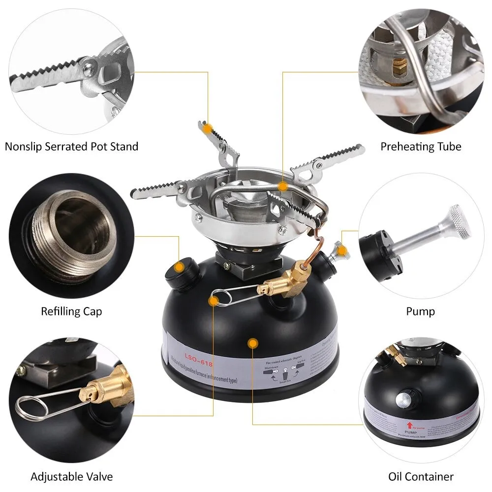 High Altitude Liquid Multi-Fuel Stove