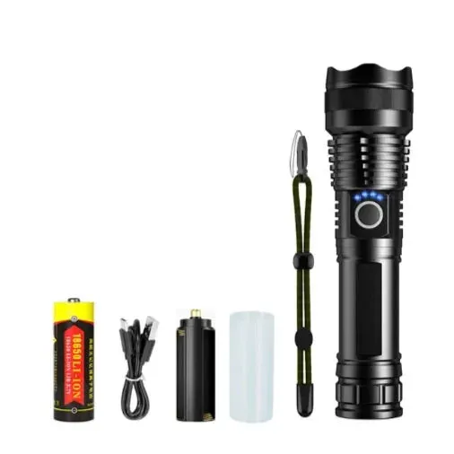 High Power Type-C LED Flashlight