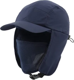 Home Prefer UPF50  Waterproof Mens Winter Hat Fleece Lined Earflaps Trooper Trapper Hat for Hunting Hiking Cycling Face Cover