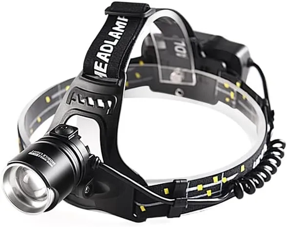 Induction Headlight Strong Light Charging Head-Mounted Outdoor Flashlight Hernia Fishing Miner's Lamp Long Battery Life