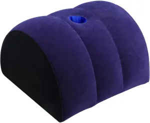 Inflatable Pillow Portable Wedge Cushion - Wedge Pillow for Sleeping Body Positioners Lightweight Leg Support Pillow Reduces Pressure Use in Bed, Travel, Camping, Fast Inflating Deflation
