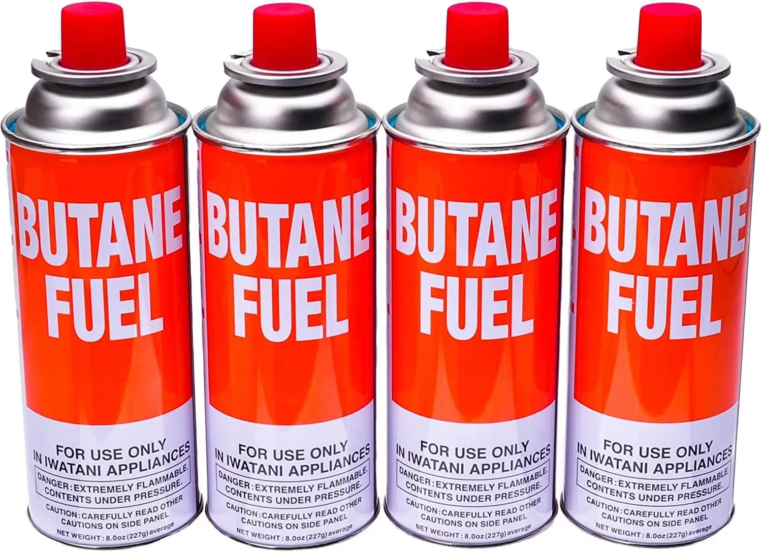 Iwatani Butane Fuel Canister 4 Pack