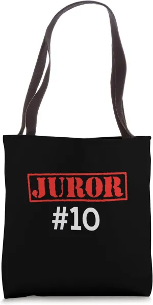 Juror Ten Tote Bag