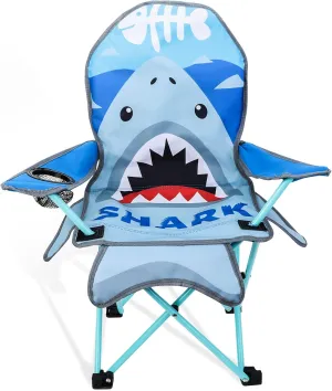 KABOER Kids Outdoor Folding Lawn and Camping Chair with Cup Holder and Carrying Bag, Children's Camping Chairs
