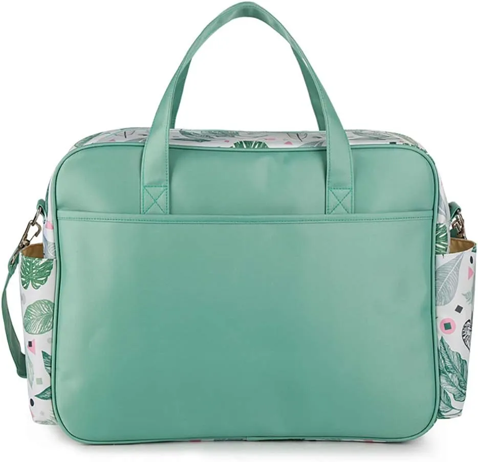 Kamay's Mummy Shoulder Bag Diaper Bag Chic Nappy Changing Bag Tote/Messenger Style Large with Changing Mat, Adjustable Straps