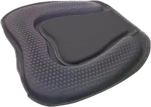 Kayak Seat Cushion Seat Pad EVA Lightweight Single Person Thick Padded Kayak Accessory Support for Drifting Fishing Boating, Black
