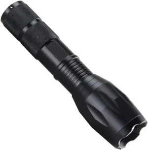 Led Flashlight Bright Torch L2/V6 Camping Light 5 Switch Mode Waterproof Zoomable Bicycle Light Use (Color : T6-Low Brightness) (L2) (L2)