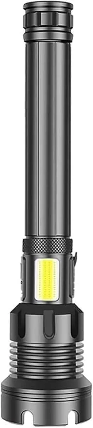 LED Flashlight -Bright, Zoomable Tactical Flashlights Flash Light with High Lumens and 4 Modes for Emergency and Outdoor Use -Camping Accessories