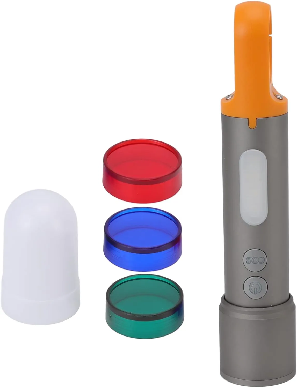 LED Flashlight High Brightness Multiple Modes Good Heat Dissipation Zoomable Portable COB Rechargeable Work Lights for Outdoor Camping Hilking Maintenance