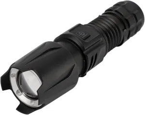 LED Flashlight, Portable Zoomable Flashlight, IPX5 15W 1000LM 900mAh Stepless Dimming Camping Flashlight, Compact and Portable Outdoor Search Rescue Emergency Light