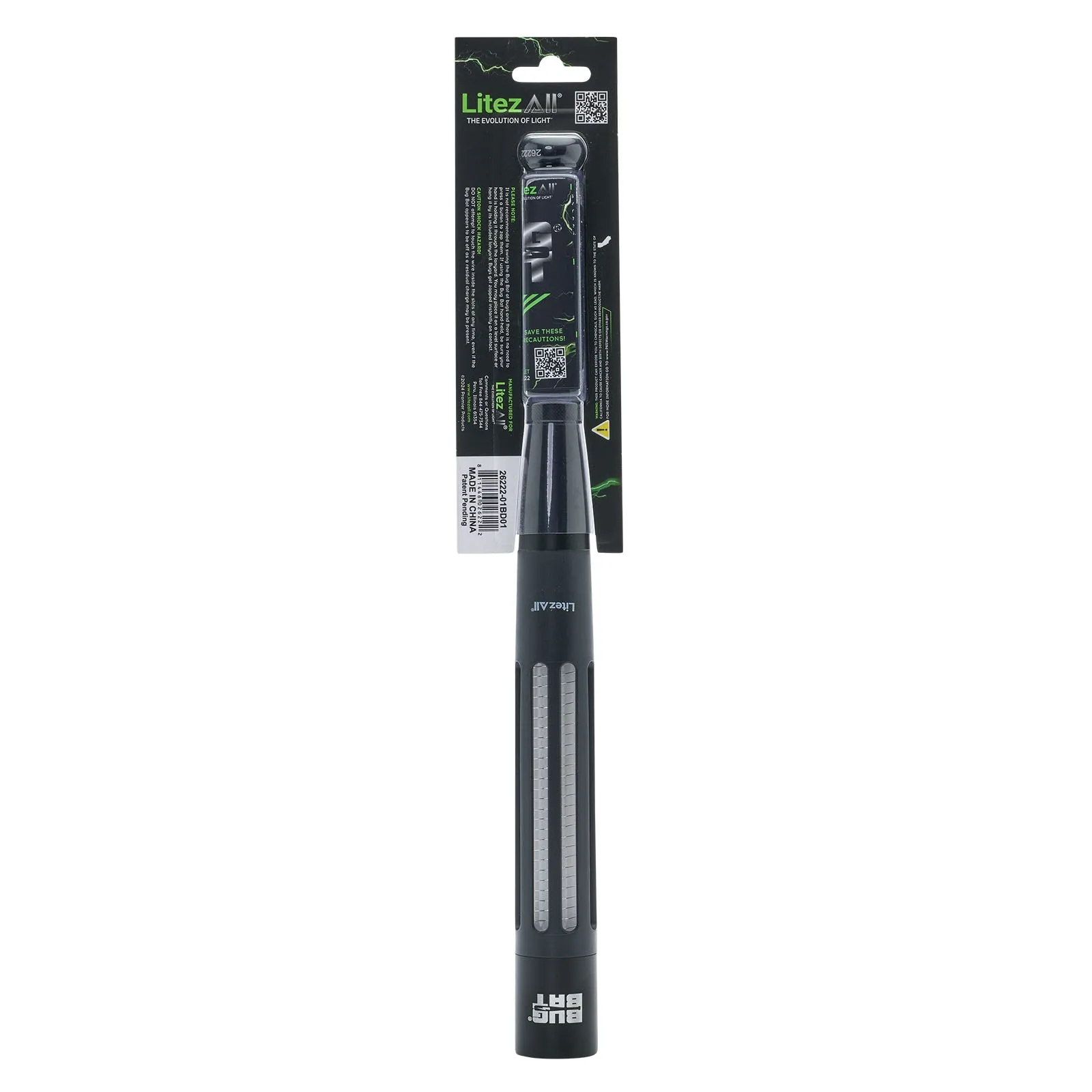 LitezAll Bug Bat Bug Zapper with Flashlight
