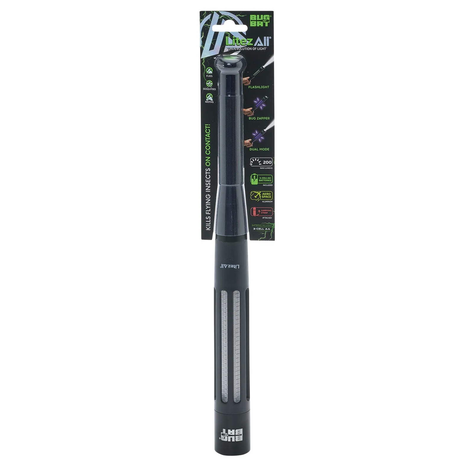 LitezAll Bug Bat Bug Zapper with Flashlight