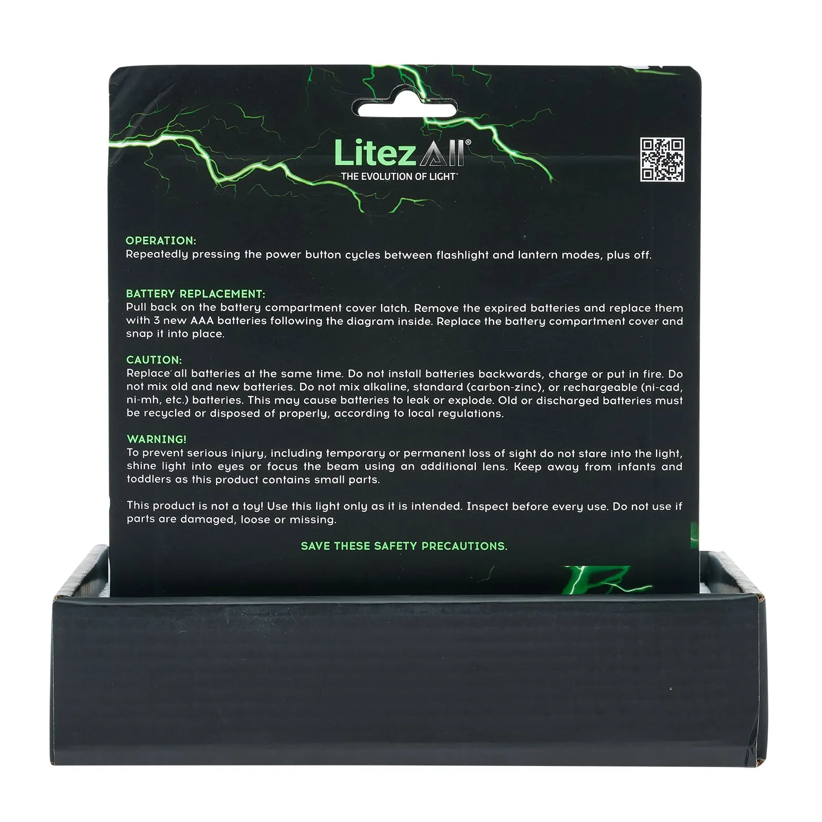 LitezAll Flashlight Lantern 2 Pack