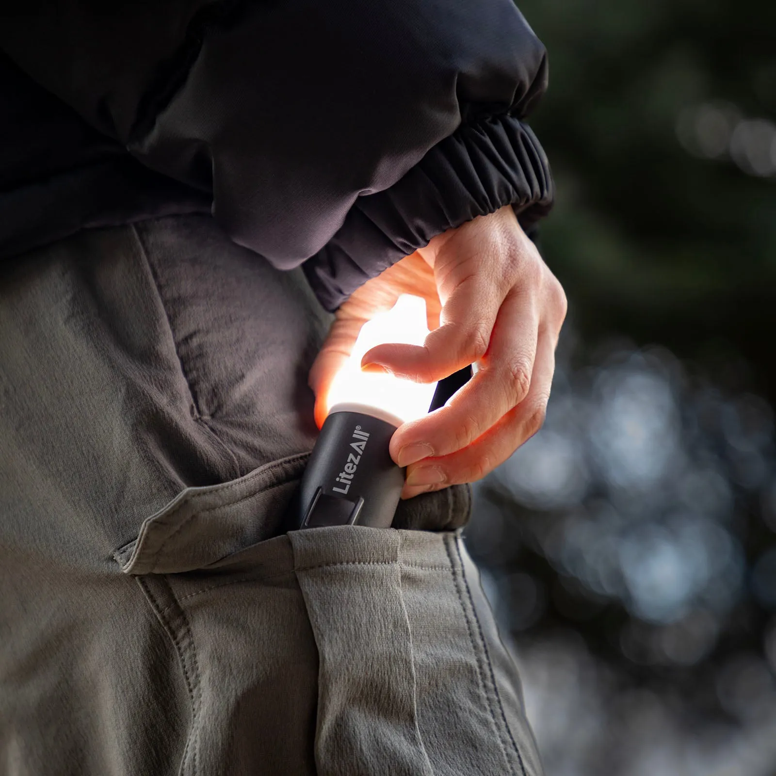 LitezAll Flashlight-Lantern Dual Mode Combo Light