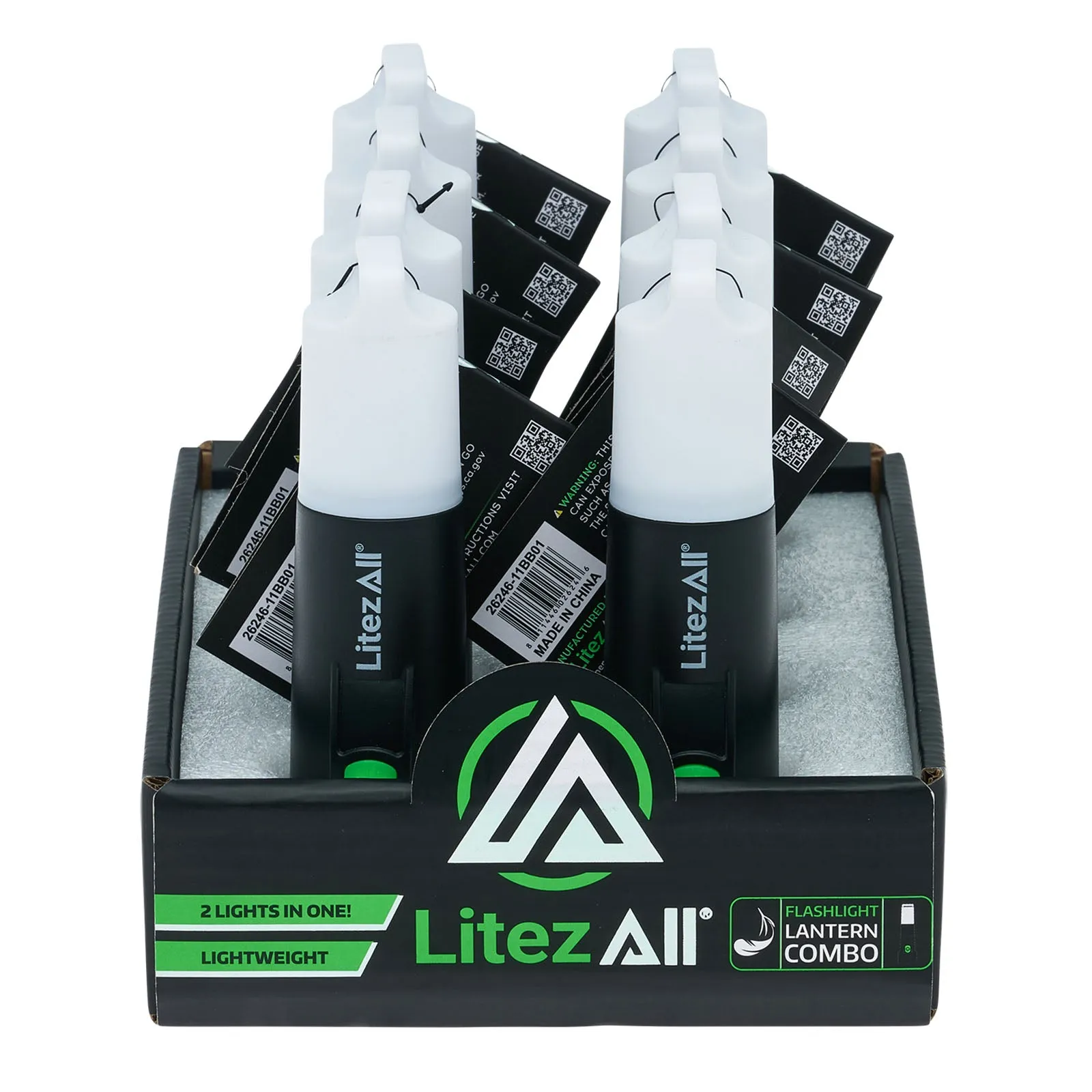 LitezAll Flashlight-Lantern Dual Mode Combo Light