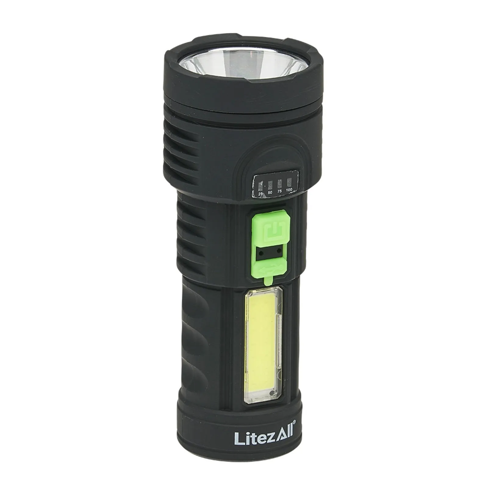 LitezAll Rechargeable Ultac OG Soft Touch Flashlight
