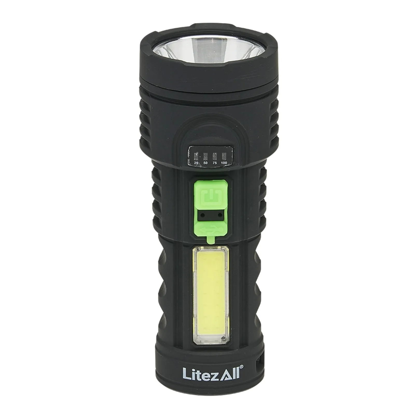 LitezAll Rechargeable Ultac OG Soft Touch Flashlight