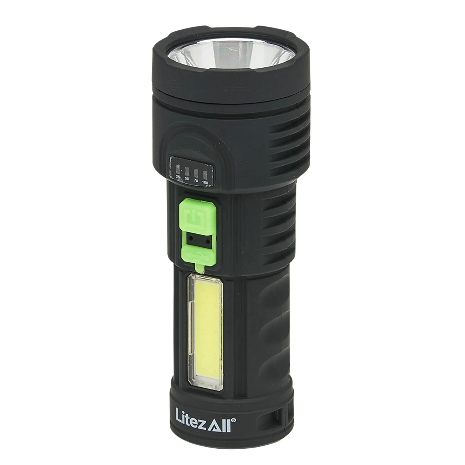 LitezAll Rechargeable Ultac OG Soft Touch Flashlight