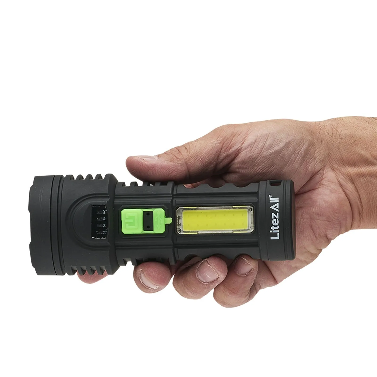 LitezAll Rechargeable Ultac OG Soft Touch Flashlight