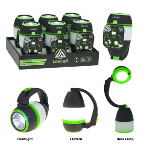 LitezAll Tri-All® Lantern Flashlight and Desk Lamp