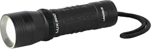 LUXPRO Focus 380 Lumen Handheld LED Flashlight - Features Patented TackGrip and Aircraft-Grade Aluminum - Pocket-Sized Camping Accessories with IPX4 Water-Resistant Rating - Batteries Included