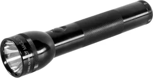 Maglite Heavy-Duty Incandescent 2-Cell D Flashlight in Display Box, Black