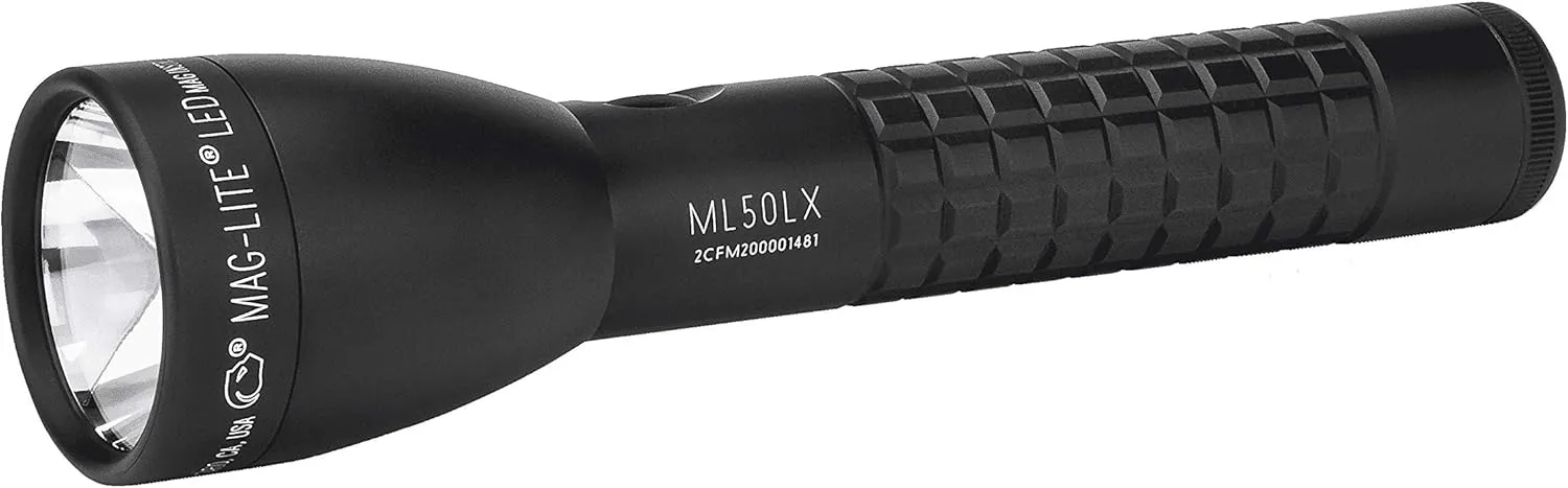 MagLite ML50LX LED 2-Cell C Blister Flashlight Pack, Black