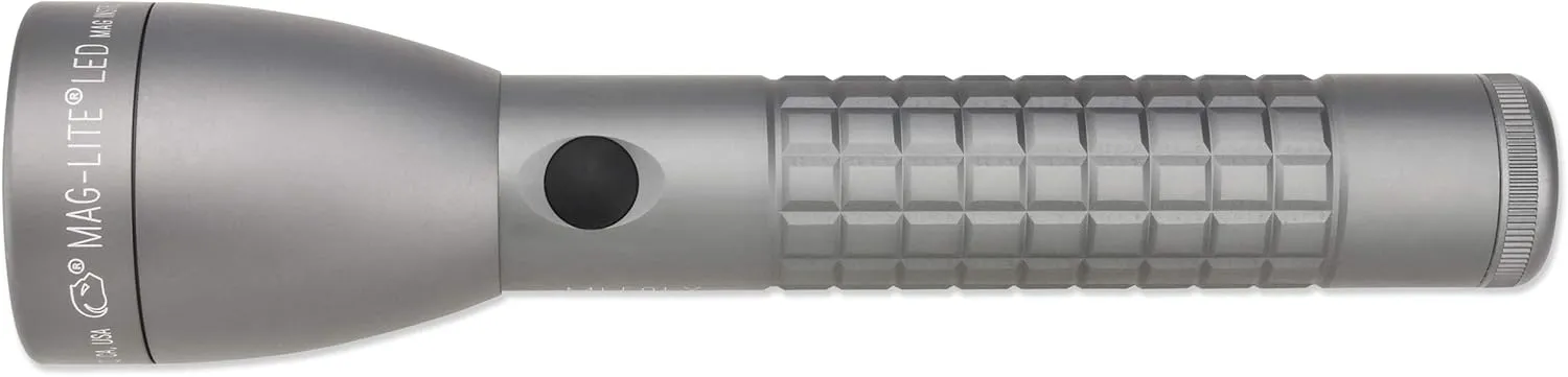 MagLite ML50LX LED 2-Cell C Blister Flashlight Pack, Urban Gray