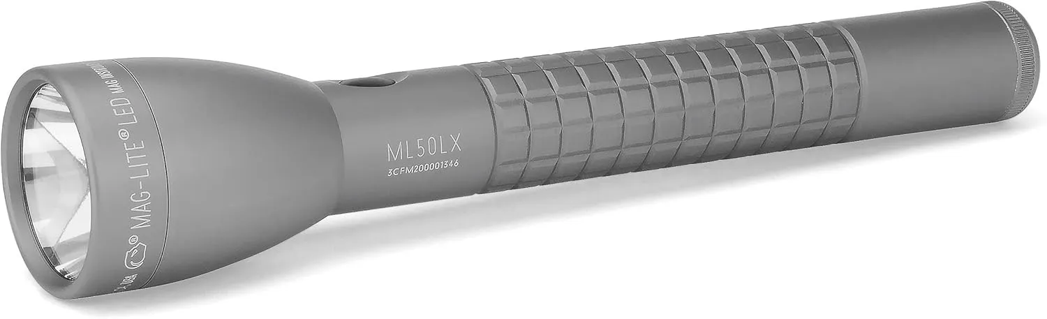 MagLite ML50LX LED 3-Cell C Blister Flashlight Pack, Urban Gray