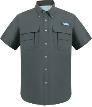 Men's UV UPF 50  Fishing Shirts for Men Sun Protection Breathable Fast Dry SPF Hiking Short Sleeve Shirt