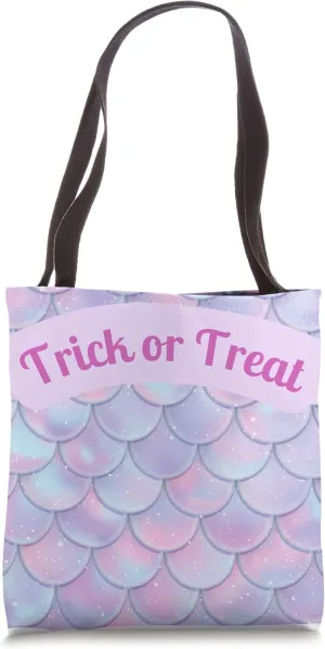 Mermaid Trick or Treat Bag Tote Bag