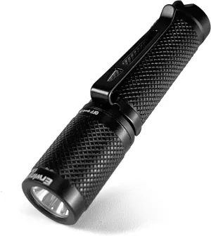Mini LED Flashlight, Bright Small Keychain Flashlight 180 Lumen, 5 Modes Handheld Flashlight with AAA Battery, EDC Pocket Flashlight with Clip for Home, Camping, Outdoor (Cool White)