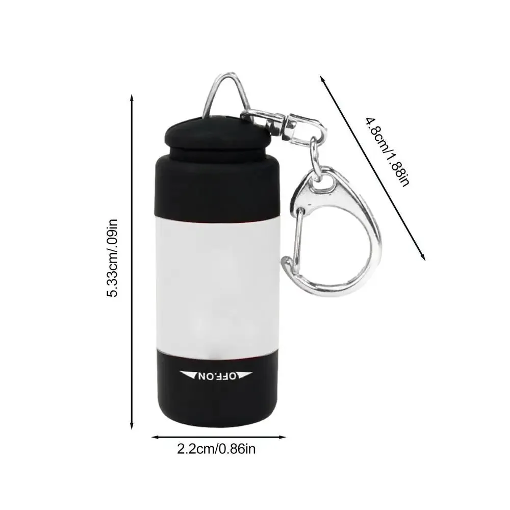 Mini USB Rechargeable Keychain Flashlight