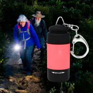Mini USB Rechargeable Keychain Flashlight