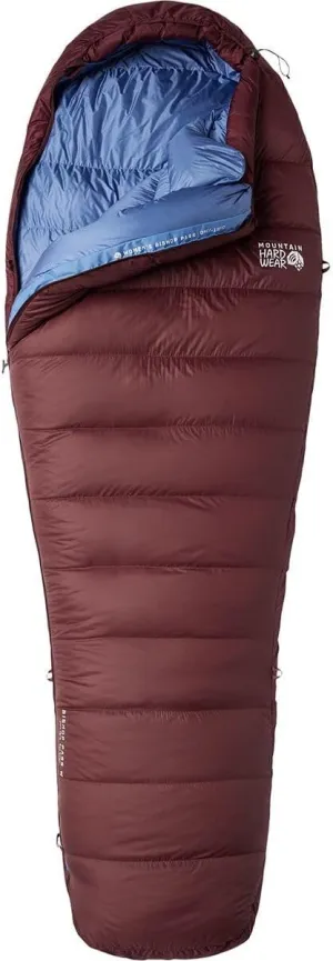 Mountain Hardwear Bishop Pass Sleeping Bag: 0F Down - Women's, Washed Raisin, Long/Right Zip