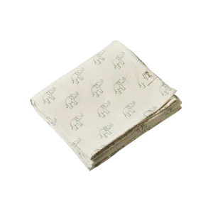 Muslin Wrap | Elephant Print