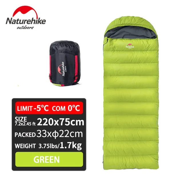 Naturehike 3 Colors Portable Envelope Sleeping Bag