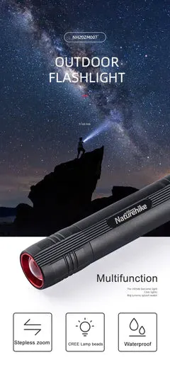Naturehike Outdoor Zoom Flashlight