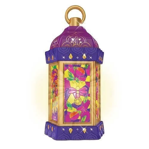 Nebulous Stars - Firefly Lantern Glass Painting