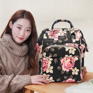 New multi-functional diaper bag Korean fashion shoulder Mummy bag outdoor leisure maternal bag fashion hipster custom