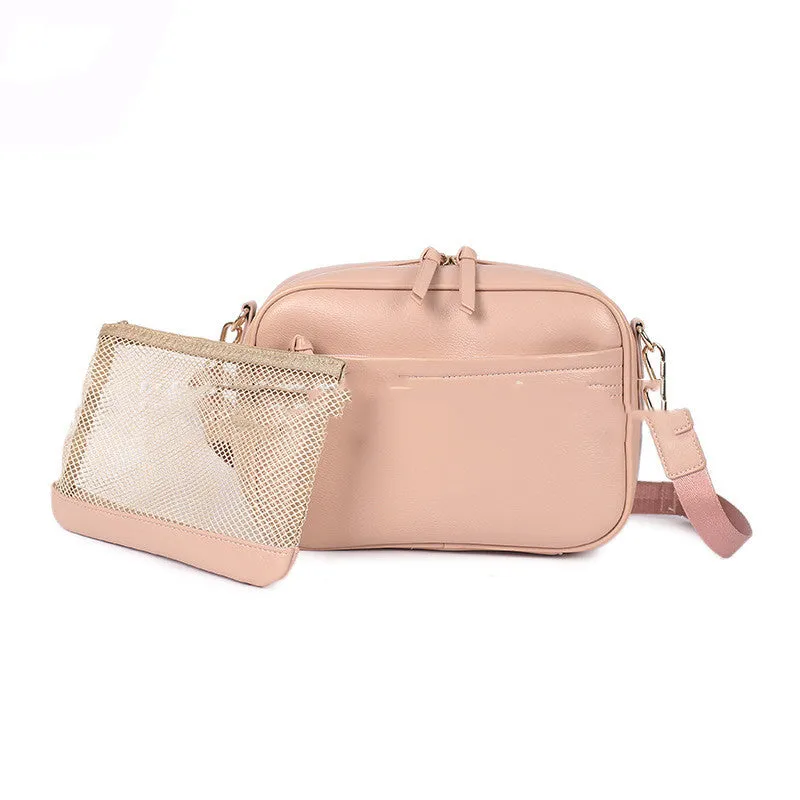 New PU Mummy Fashion Shoulder Baby Bag