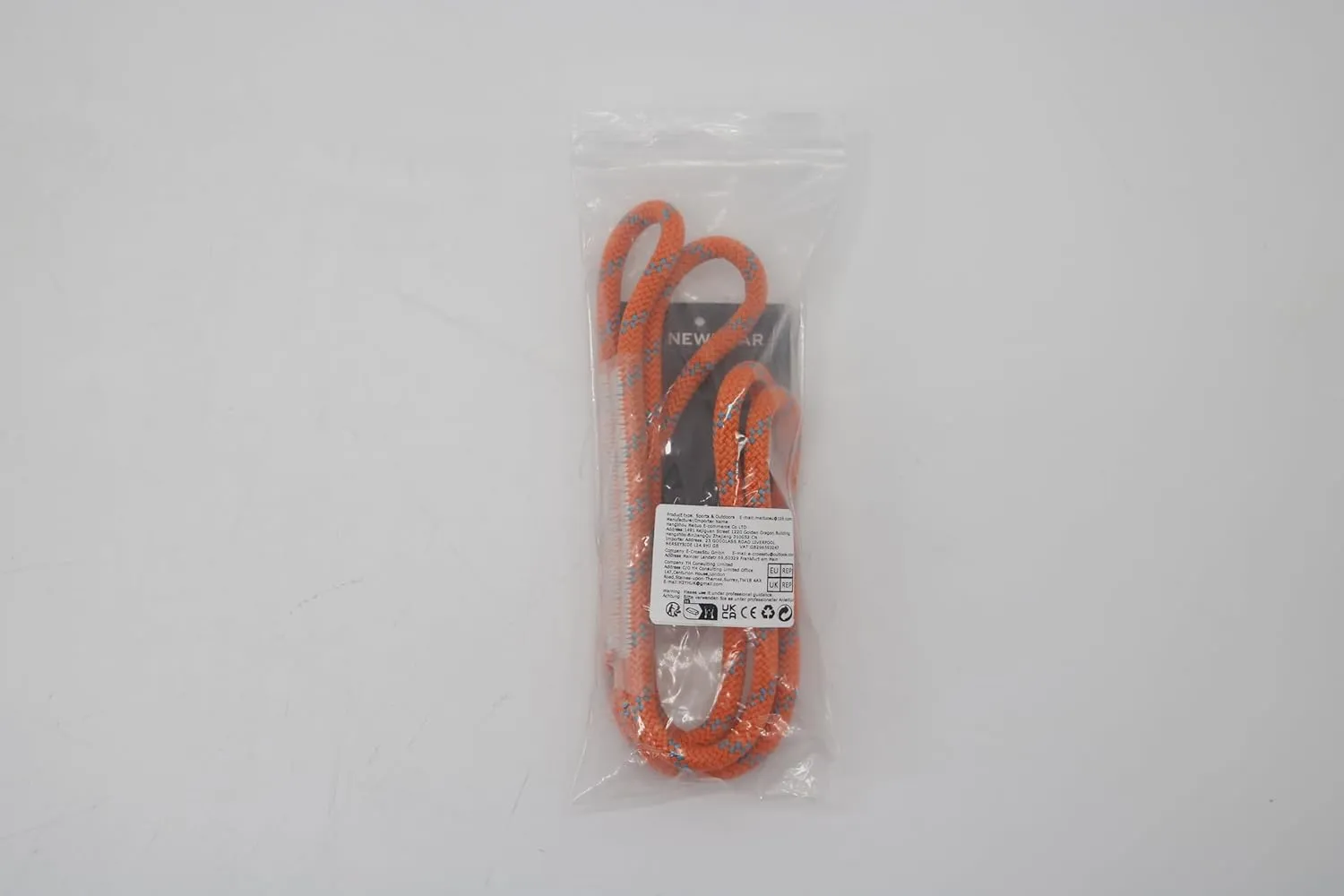 NewDoar 8mm (5/16") Prusik Cord Pre-Sewn, 16KN Nylon Prusik Loop,Multipurpose Rope for Outdoor Climbing Arborist Mountaineering Rope