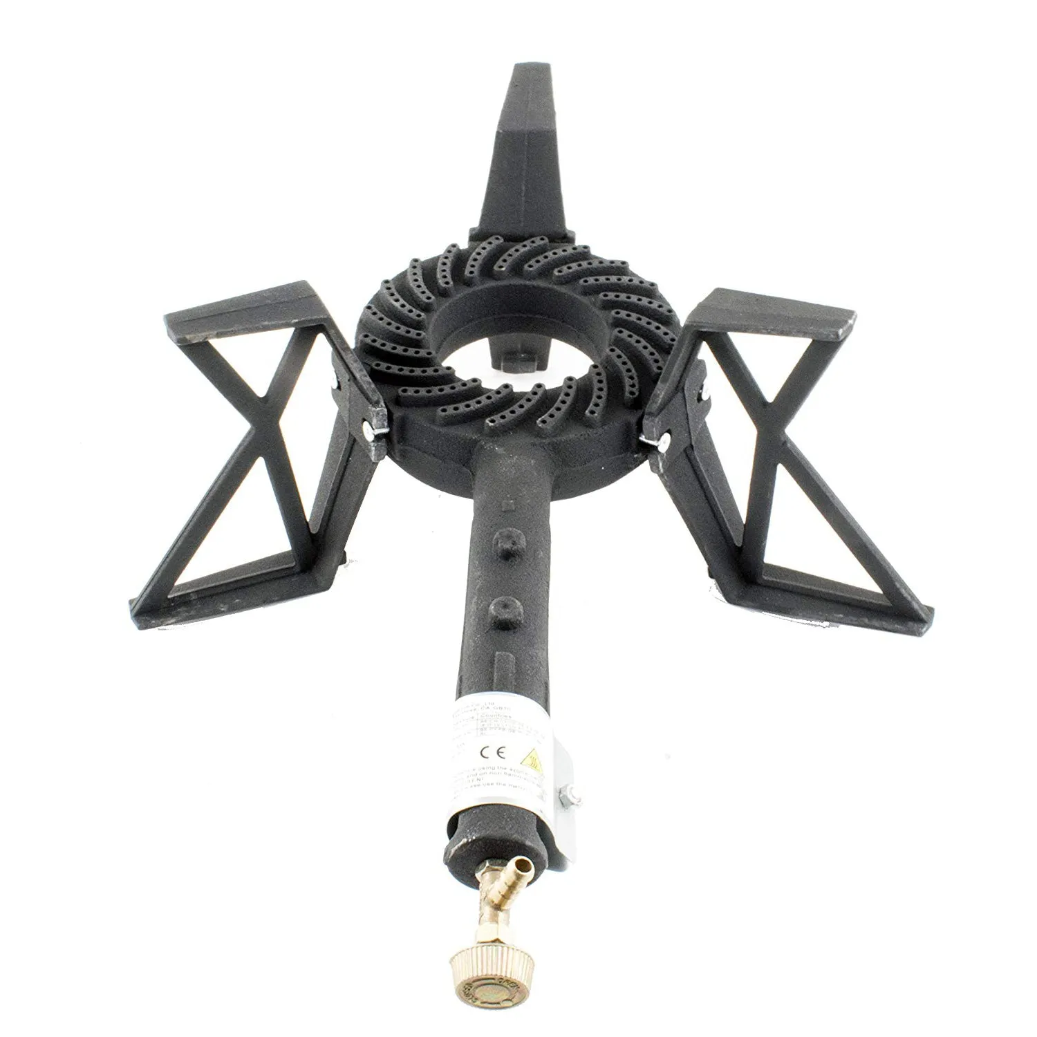 NJ GB-10 Cast Iron Burner Gas Stove Large Boiling Ring Cooker Outdoor Catering
