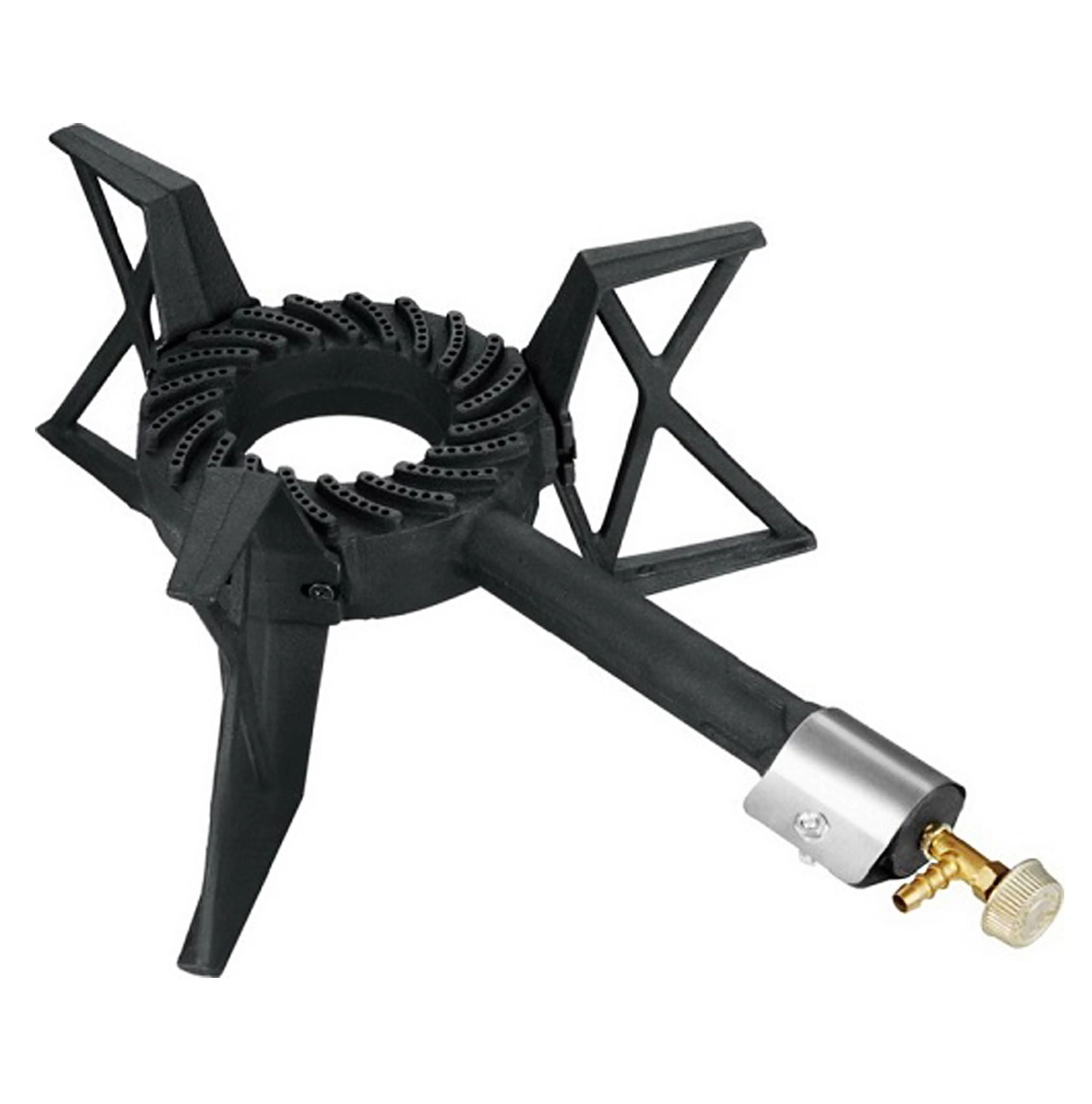 NJ GB-10 Cast Iron Burner Gas Stove Large Boiling Ring Cooker Outdoor Catering