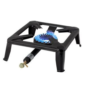 NJ SGB-07 Large Boiling Ring 8.0 kW Gas Stove Cast Iron Burner Cooker LPG Catering