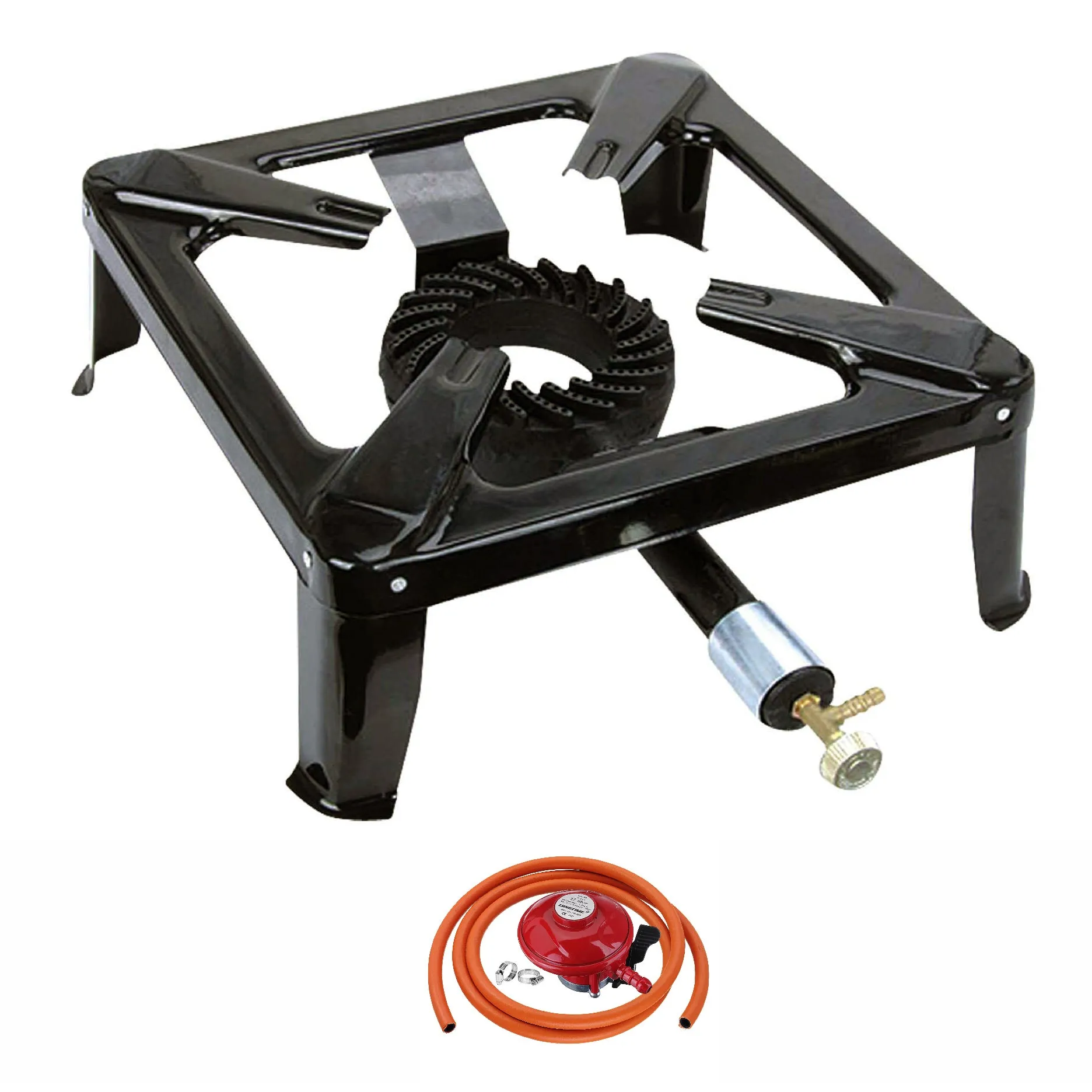 NJ SGB-07 Large Boiling Ring 8.0 kW Gas Stove Cast Iron Burner Cooker LPG Catering