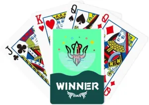 Octopus Mignon Animation Cuttlefish Winner Poker Playing Card Classic Game
